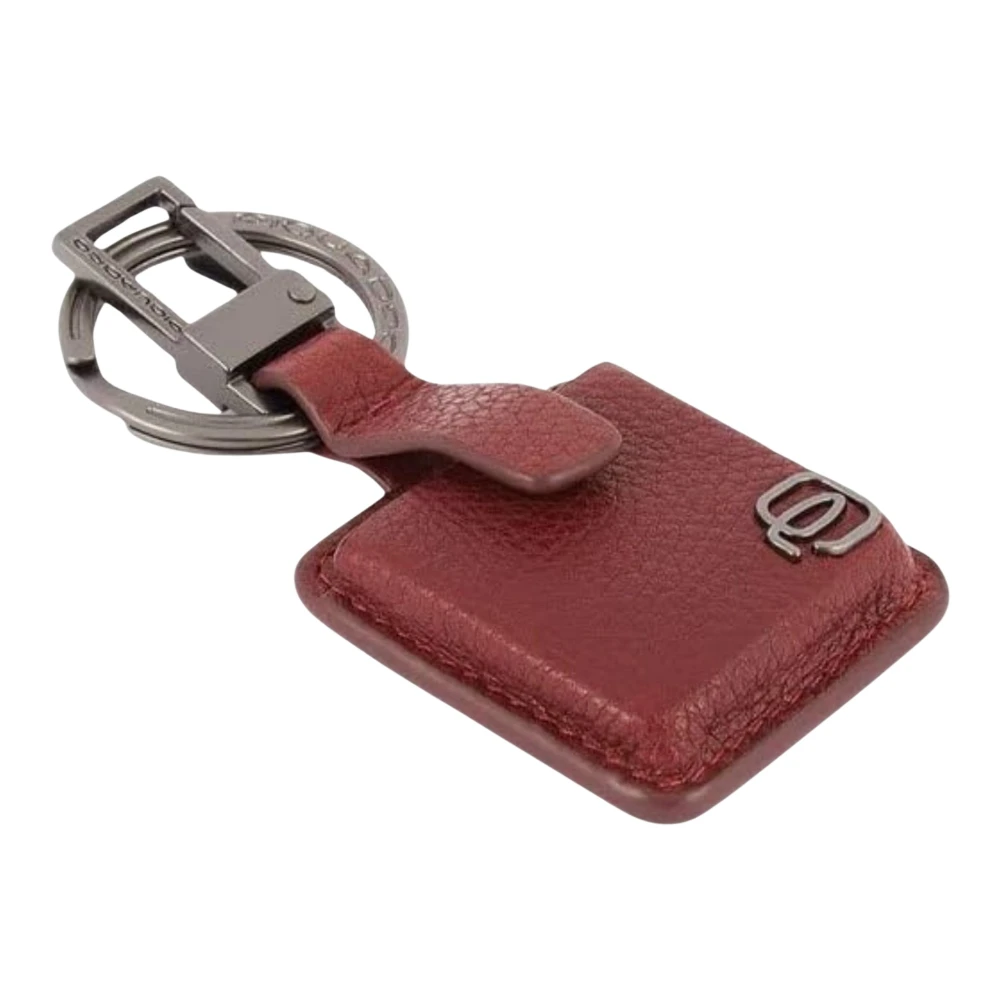 Piquadro Unisex Marrone Accessorio In Pelle Con Connequ - Immagine 2