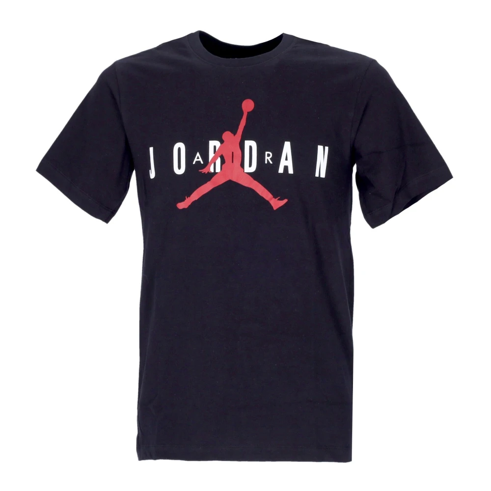 Jordan Uomo Nero Air Wordmark Tee