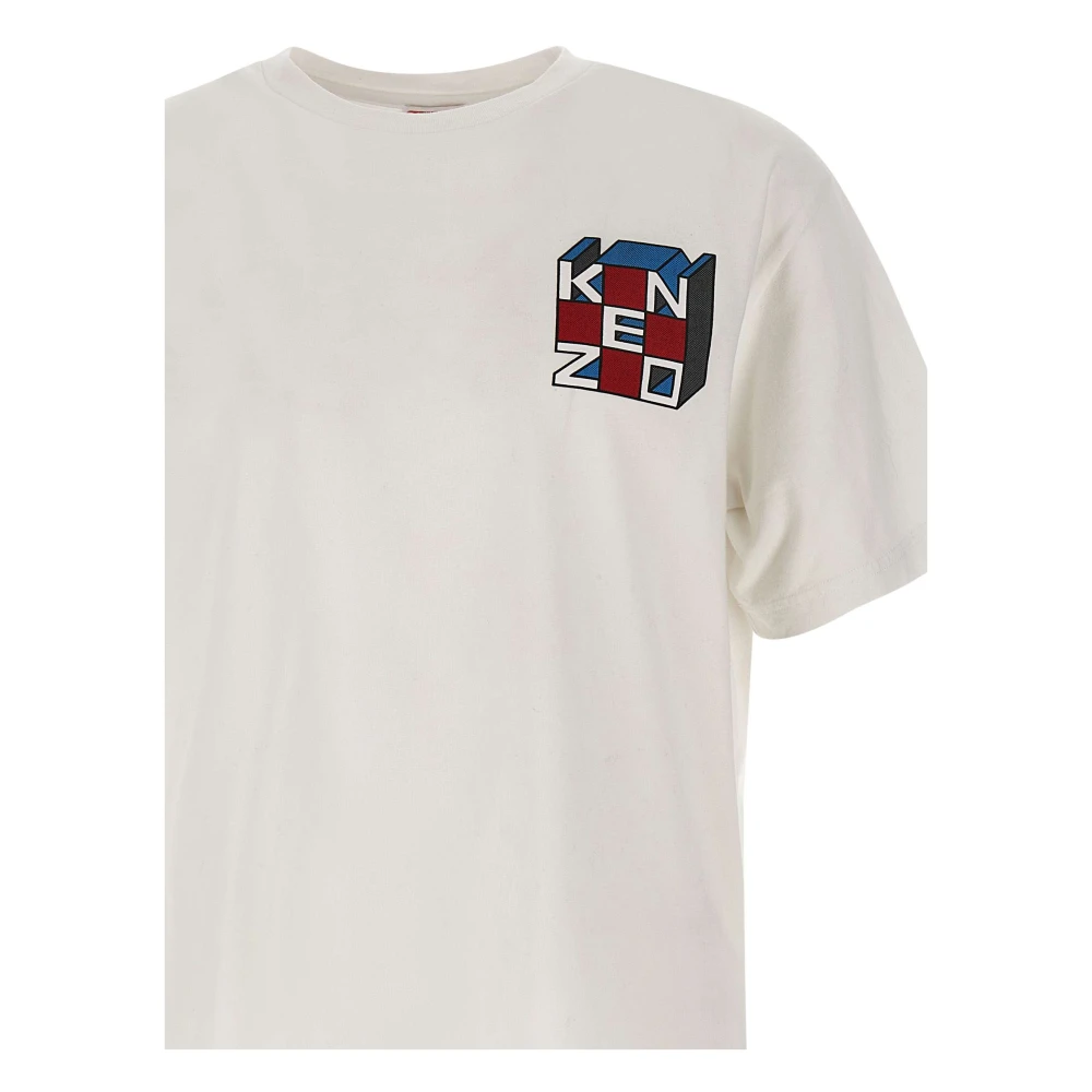 Kenzo Paris T-shirts en Polos Wit Heren White Heren