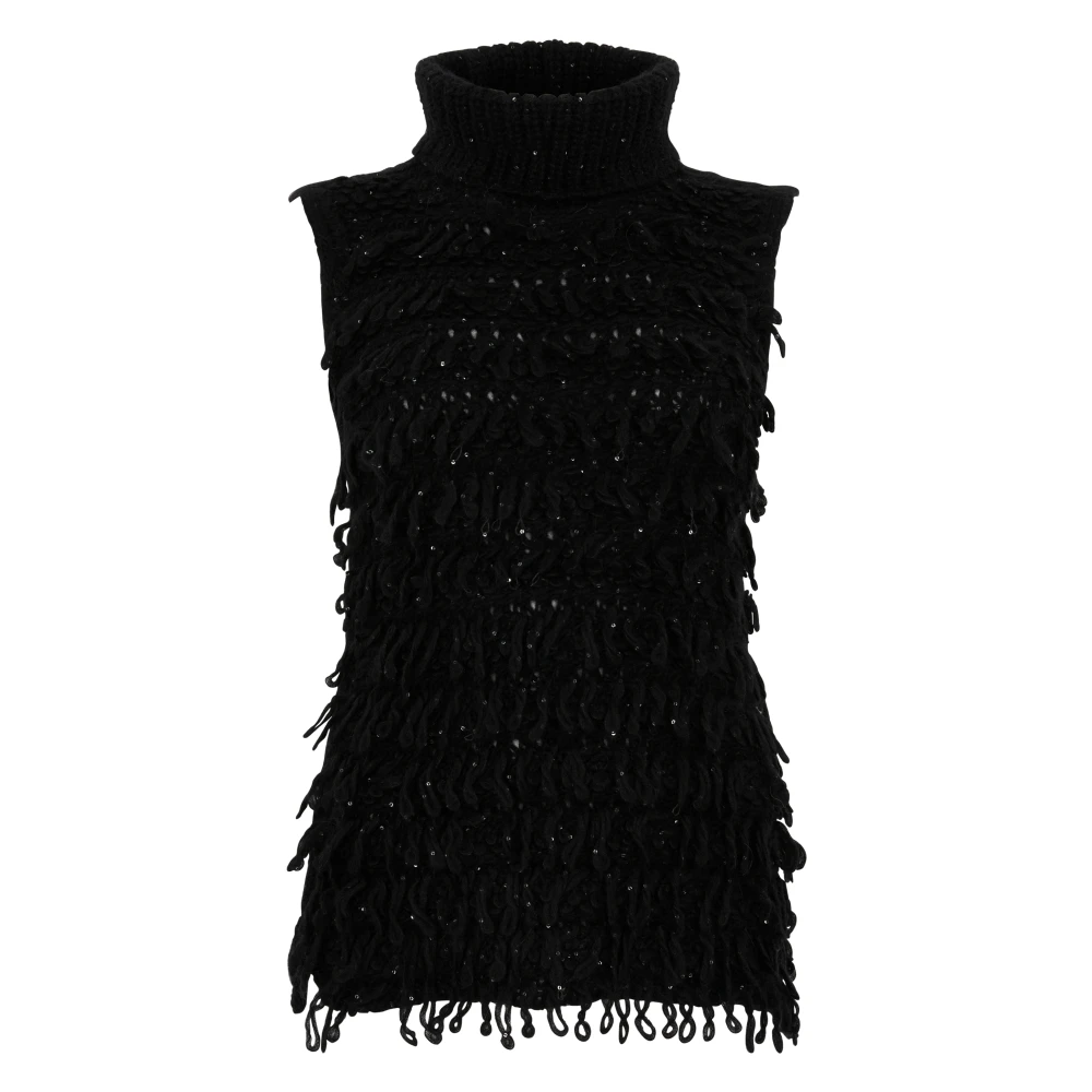 D.Exterior Zwarte Trui voor Vrouwen Black Dames
