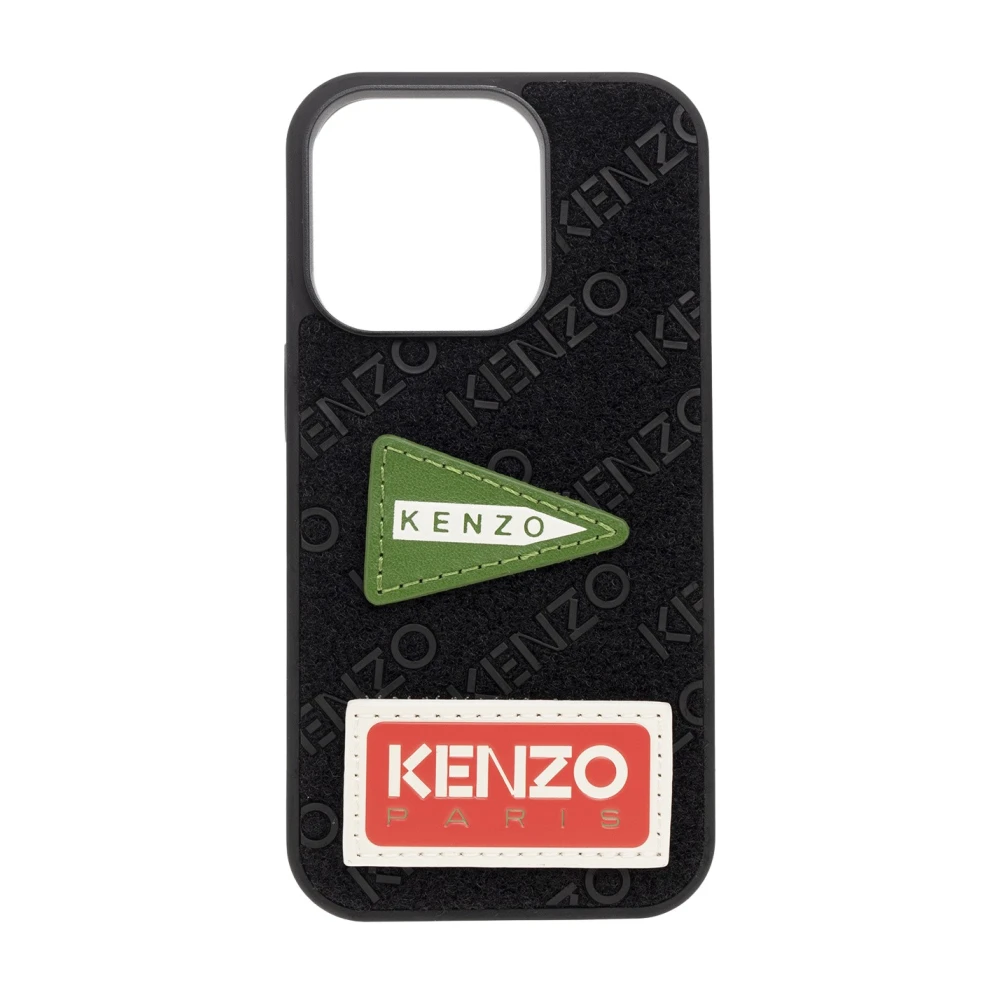 Kenzo iPhone 14 Pro Case Svart Herr