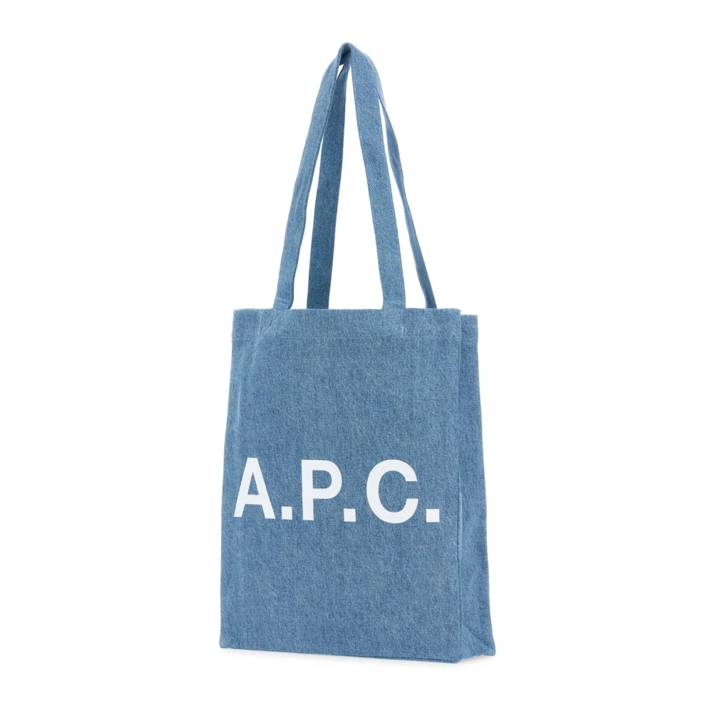 A.p.c. Tote Bags Blue Heren