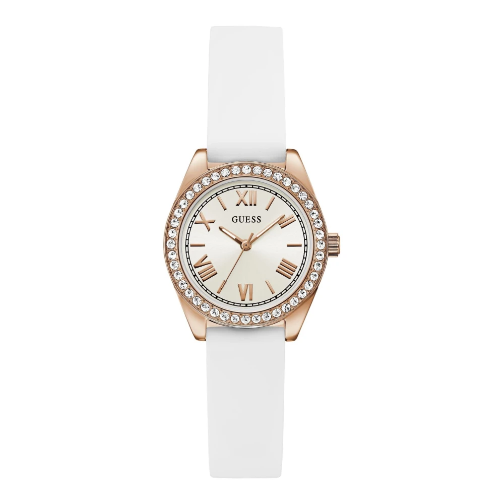 Guess Women's White Watches, One Size, Analog Watch