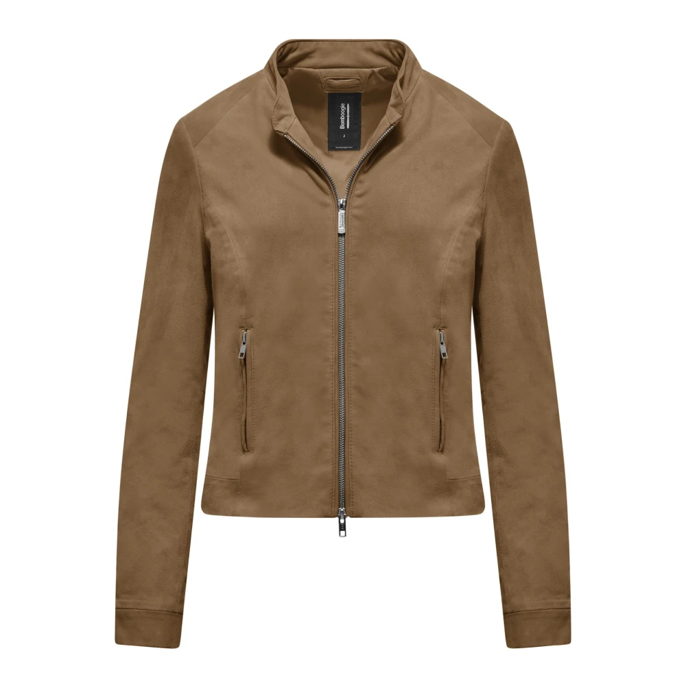 Jackets > Leather Jackets - - BomBoogie - Modalova