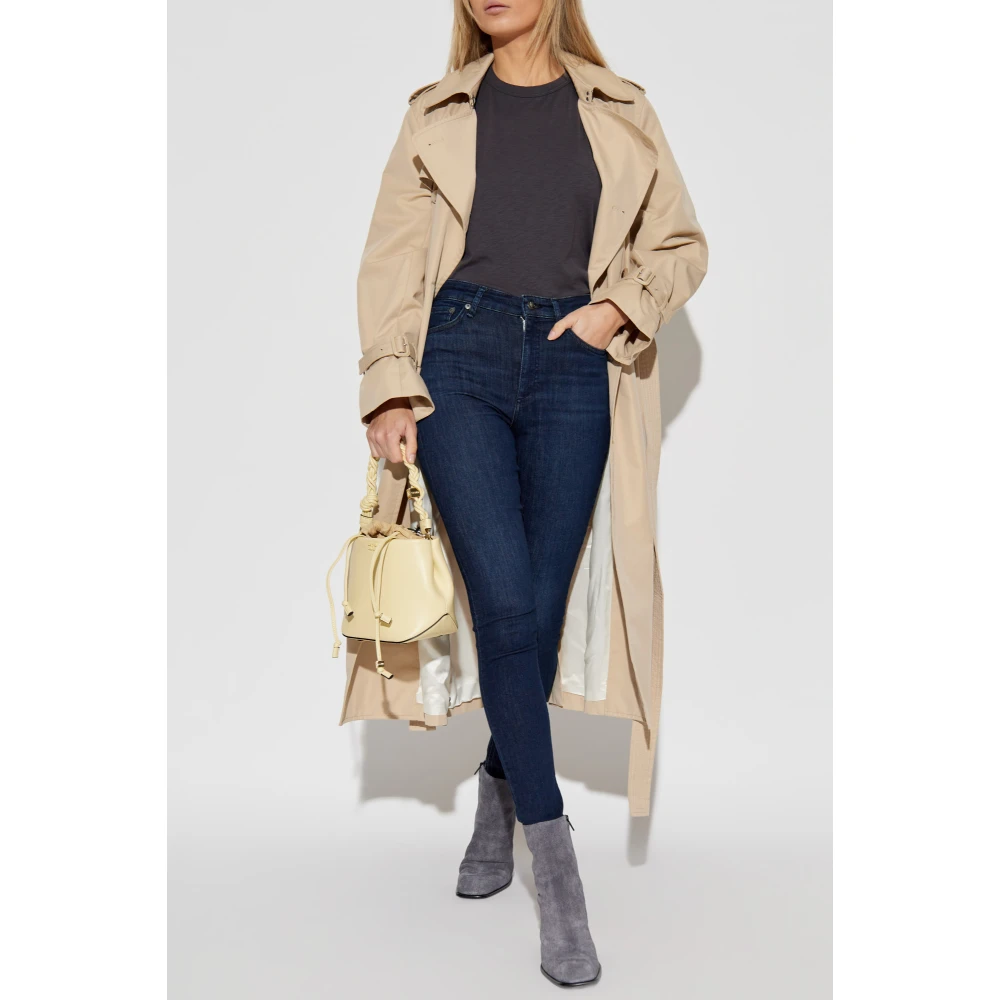 Rag & Bone Nina high-waisted jeans Blue Dames