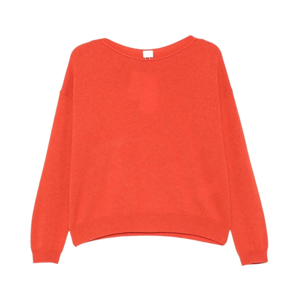 C.t.plage Donna Arancione - Maglia Girocollo - Knitwear - M