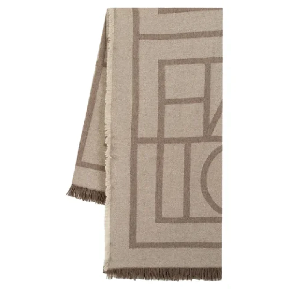 TotêMe Wool scarves Brown Dames