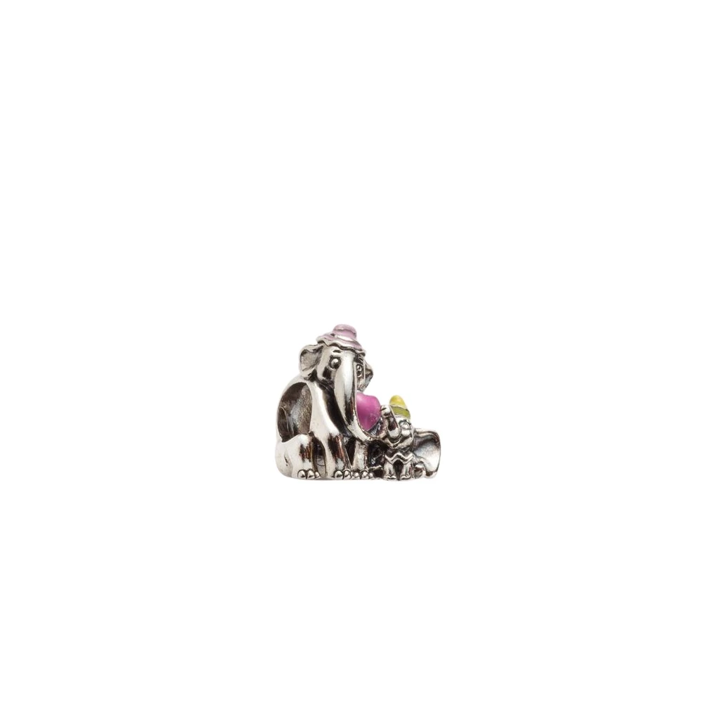 Pandora Dumbo & Mom Charm - Female - Bracelets - Gray - One Size - Accessories