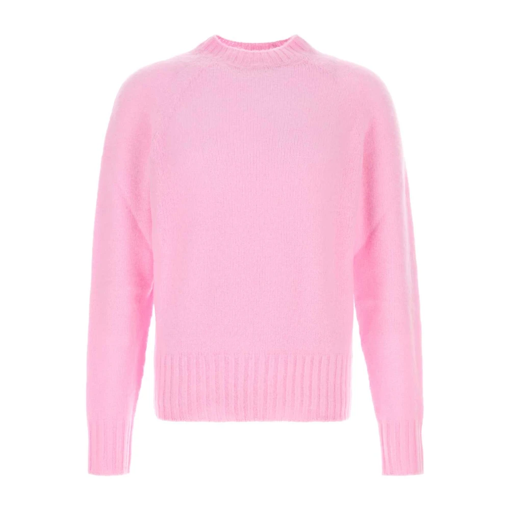 Tom Ford Cashmere Knitwear, Male, M, Cashmere Jumper Pink