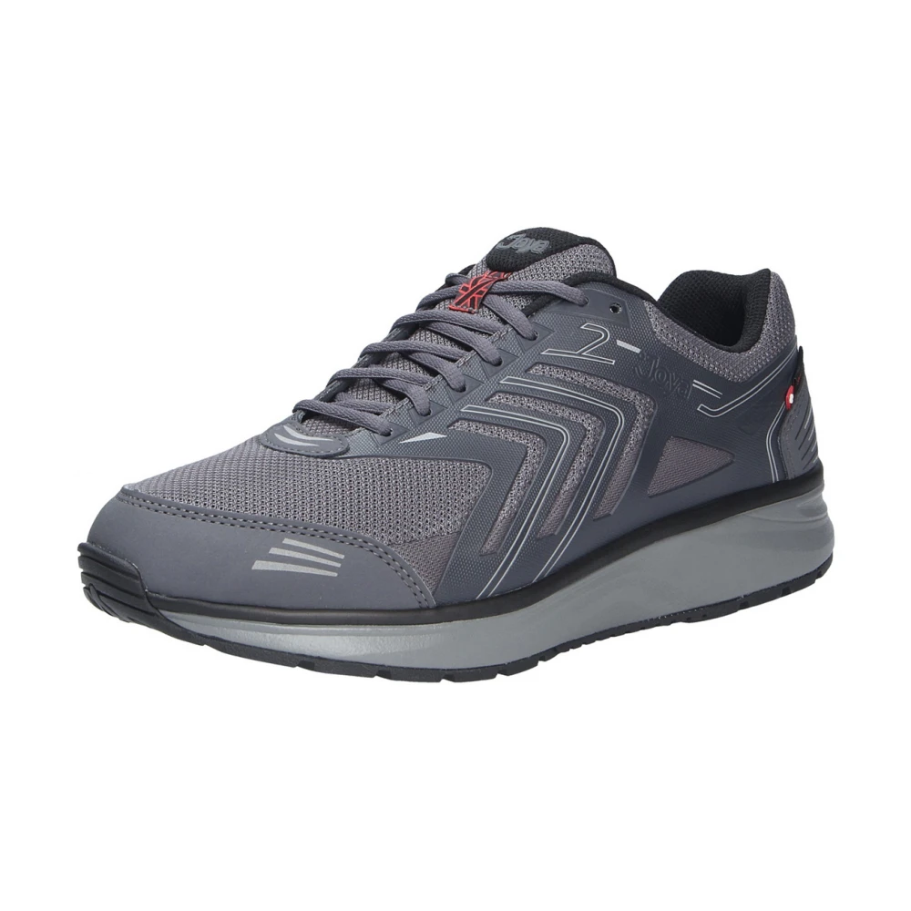 Joya Comfortabele veterschoen Heren Schoenen Grijs