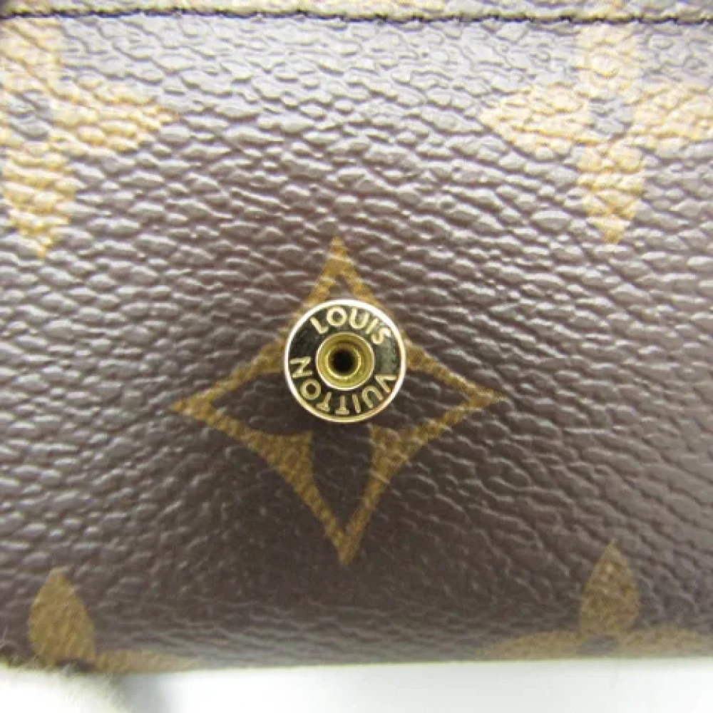 Louis Vuitton Vintage Pre-owned Fabric key-holders Brown Dames