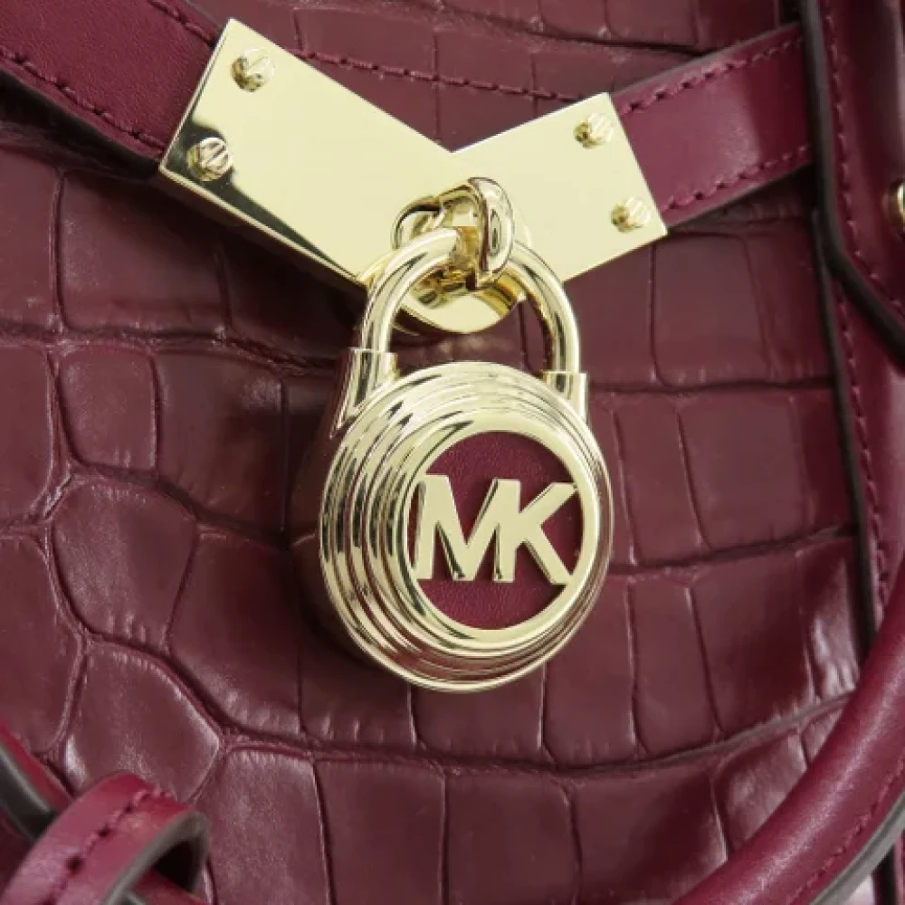 Michael Kors Pre-owned Leather totes Red Dames