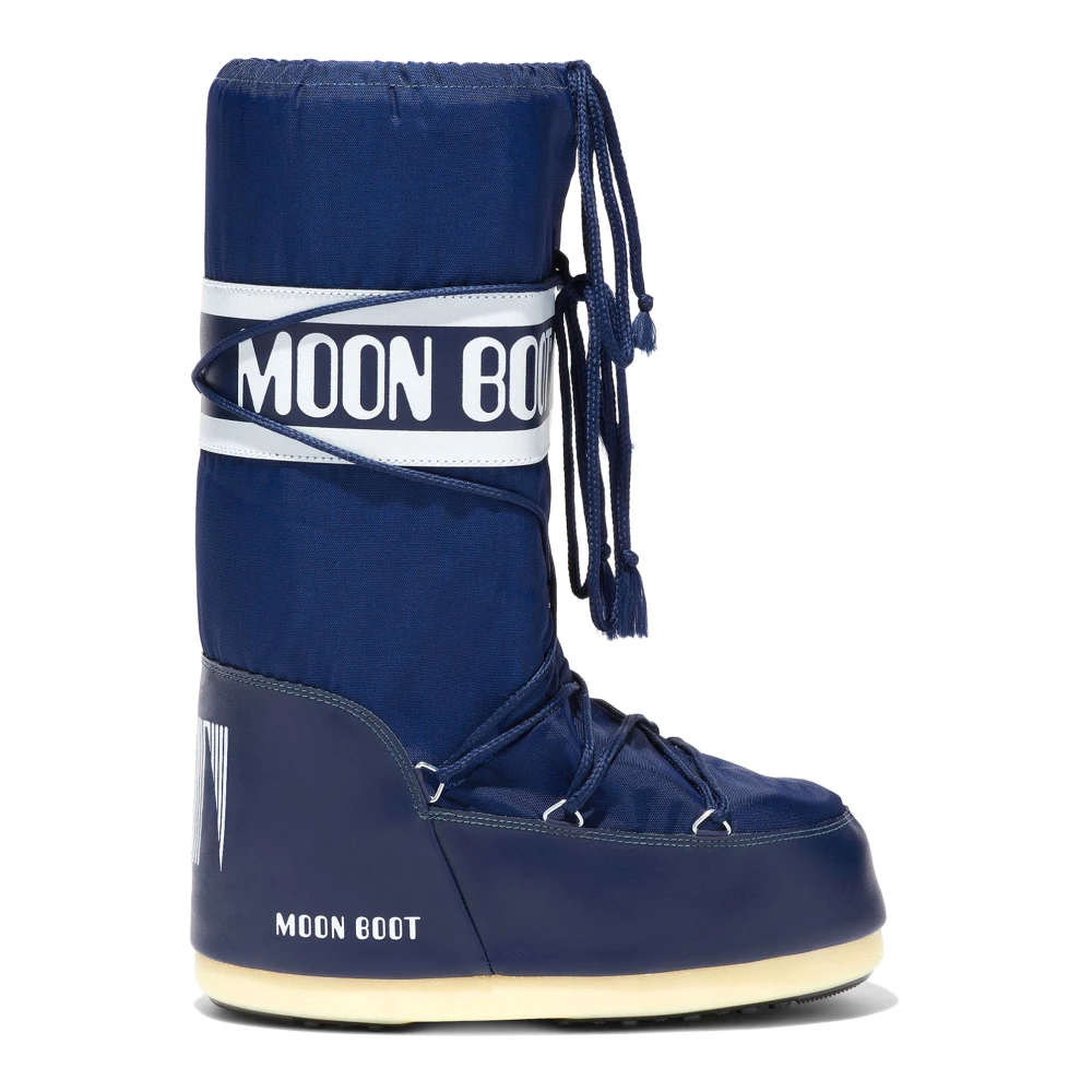 Moon Boot Blå Ankelboots för Junioräventyrare Blue, Unisex