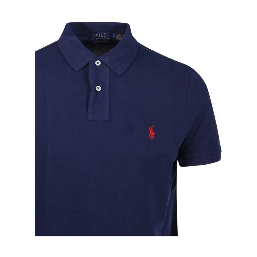 Ralph Lauren S S Polo Blue Heren