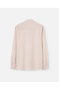 chemise-a-rayures-col-mao-marron