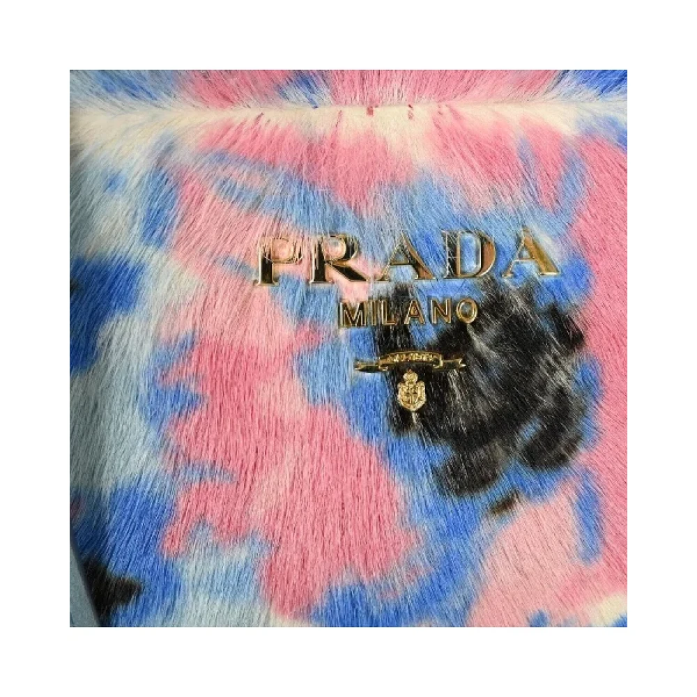 Prada Vintage Pre-owned Fur prada-bags Multicolor Dames