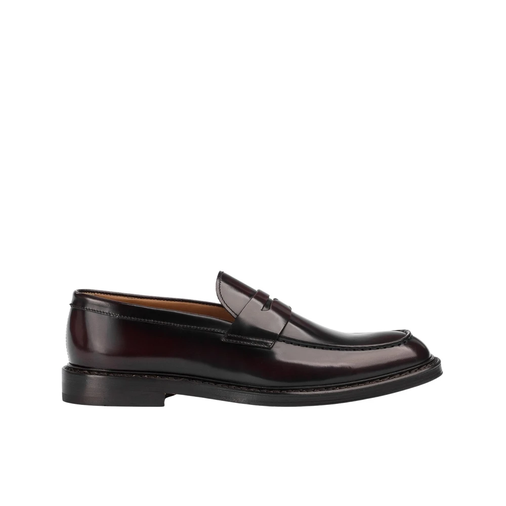Doucal's Red Penny Loafer - Male - Loafers - 6 Uk - Shoes
