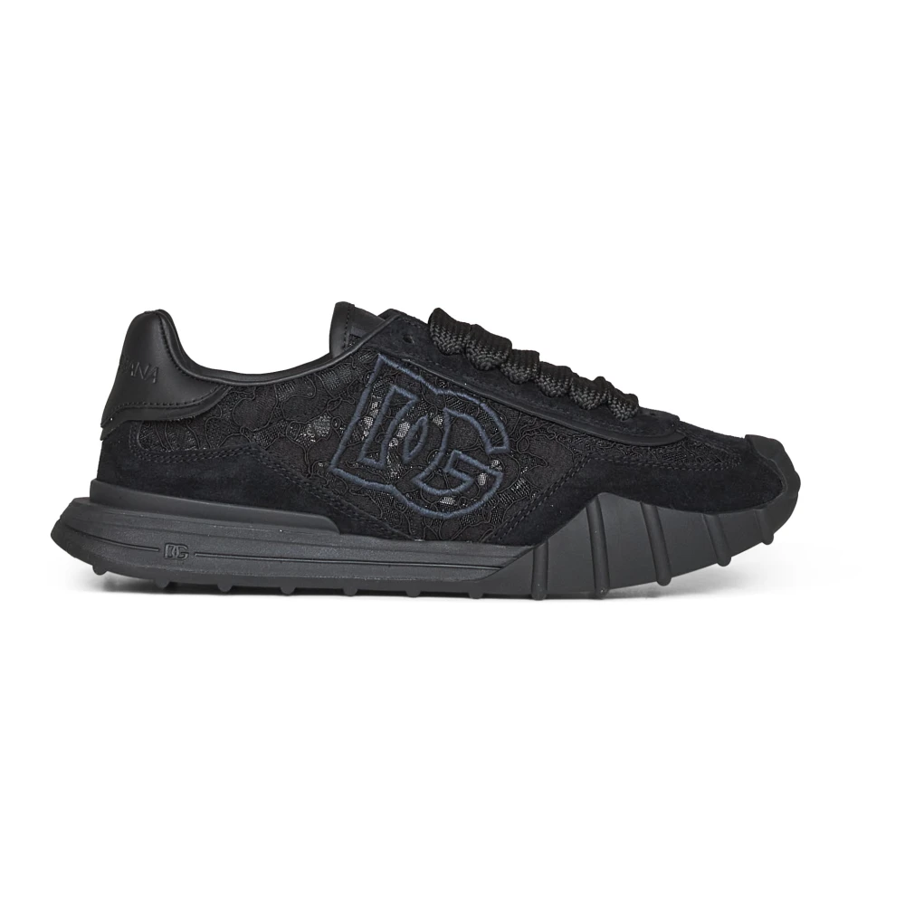 Dolce & Gabbana Women's Black Sneakers, 8 Uk, Trainers