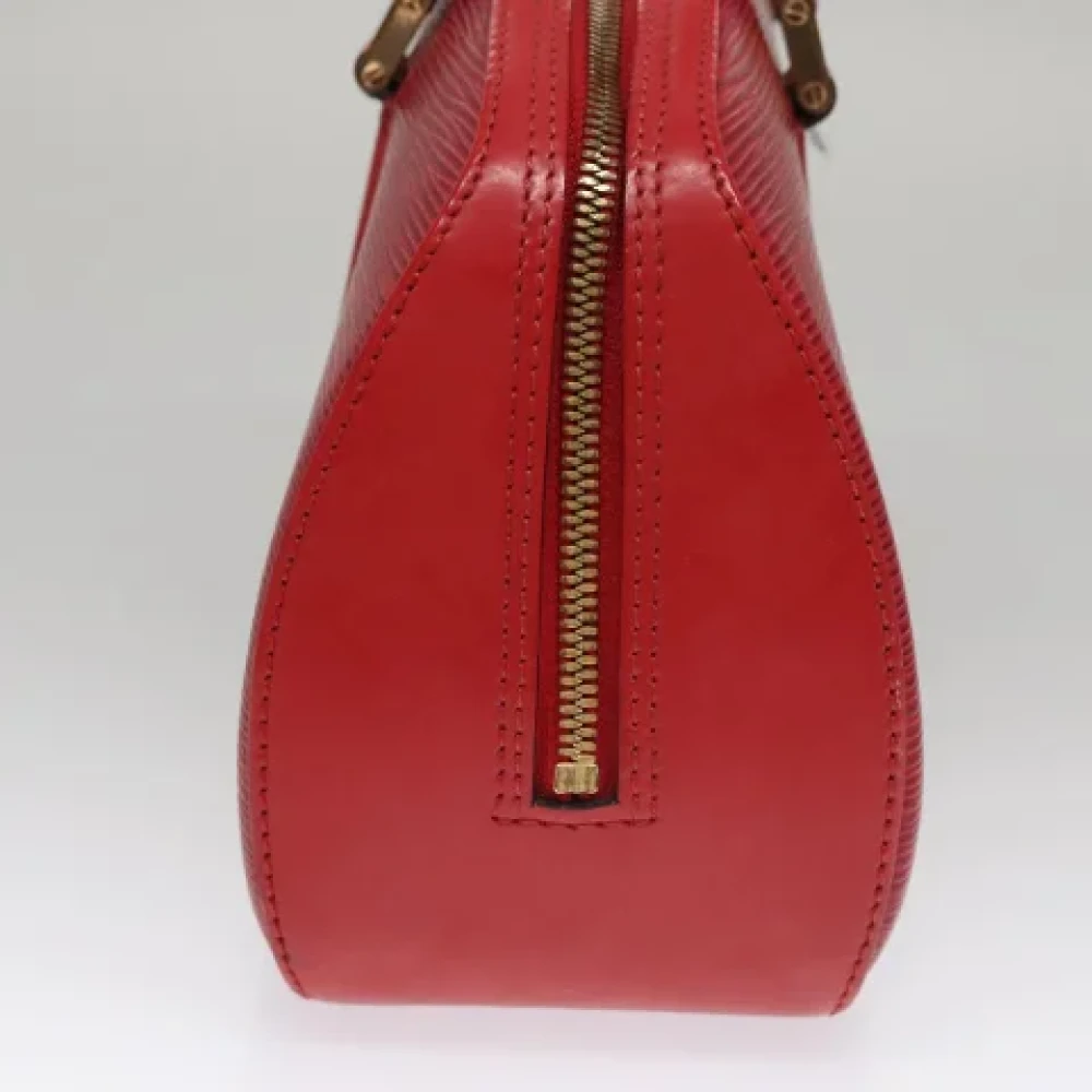 Louis Vuitton Vintage Pre-owned Leather louis-vuitton-bags Red Dames