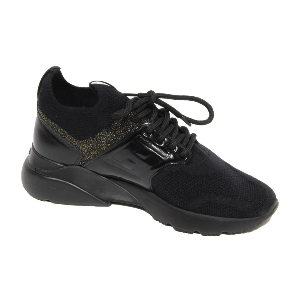 Hogan Active One Sneakers Dames Schoenen Zwart