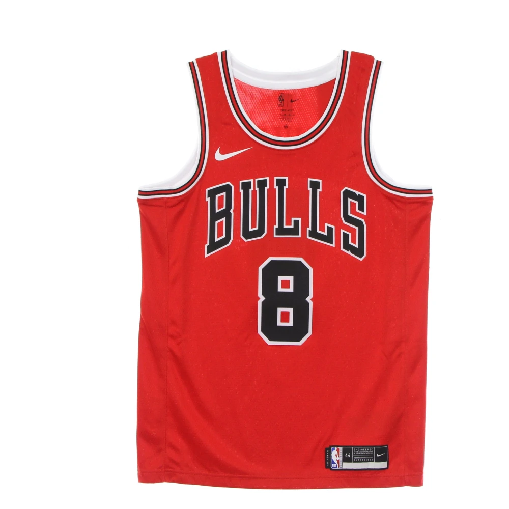Nike Basketbal Tanktop Zach Lavine Icon Edition Red Heren