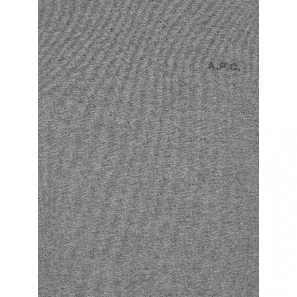 A.p.c. Grijze Hoodie Sweater Standaard Brodee Gray Dames