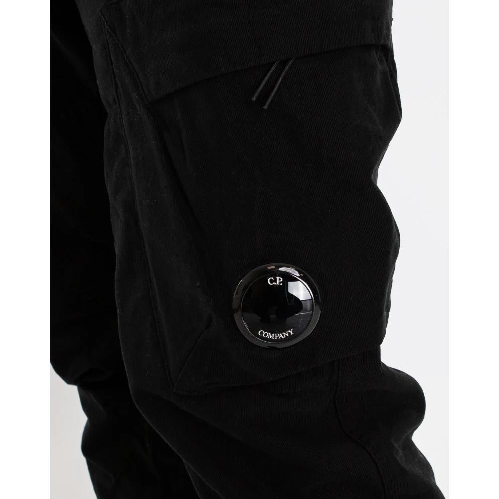 C.P. Company Cargo Broek in Ottomaanse Stijl Black Heren
