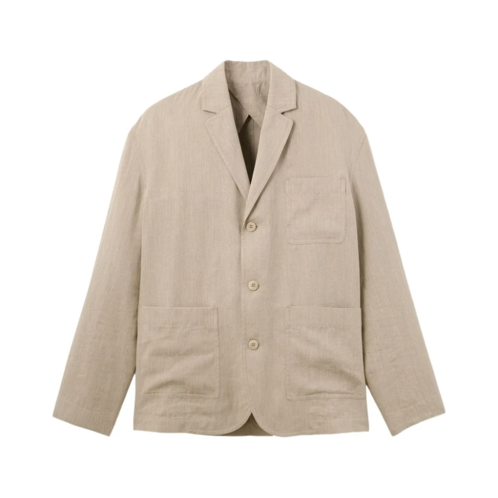 Jacquemus Beige Blazers, Male, L, La Veste Pastro Jacket