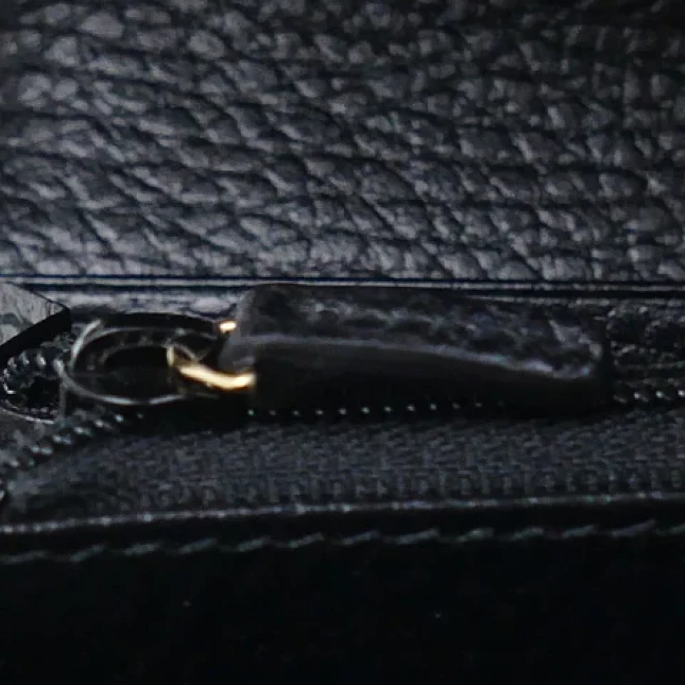Gucci Vintage Pre-owned Canvas wallets Black Dames