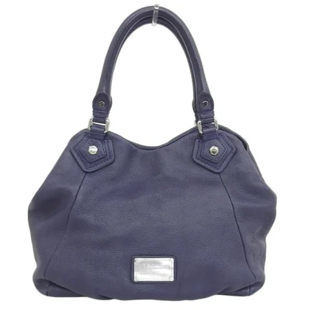 Marc Jacobs Pre-owned Leather shoulder-bags Blue Dames