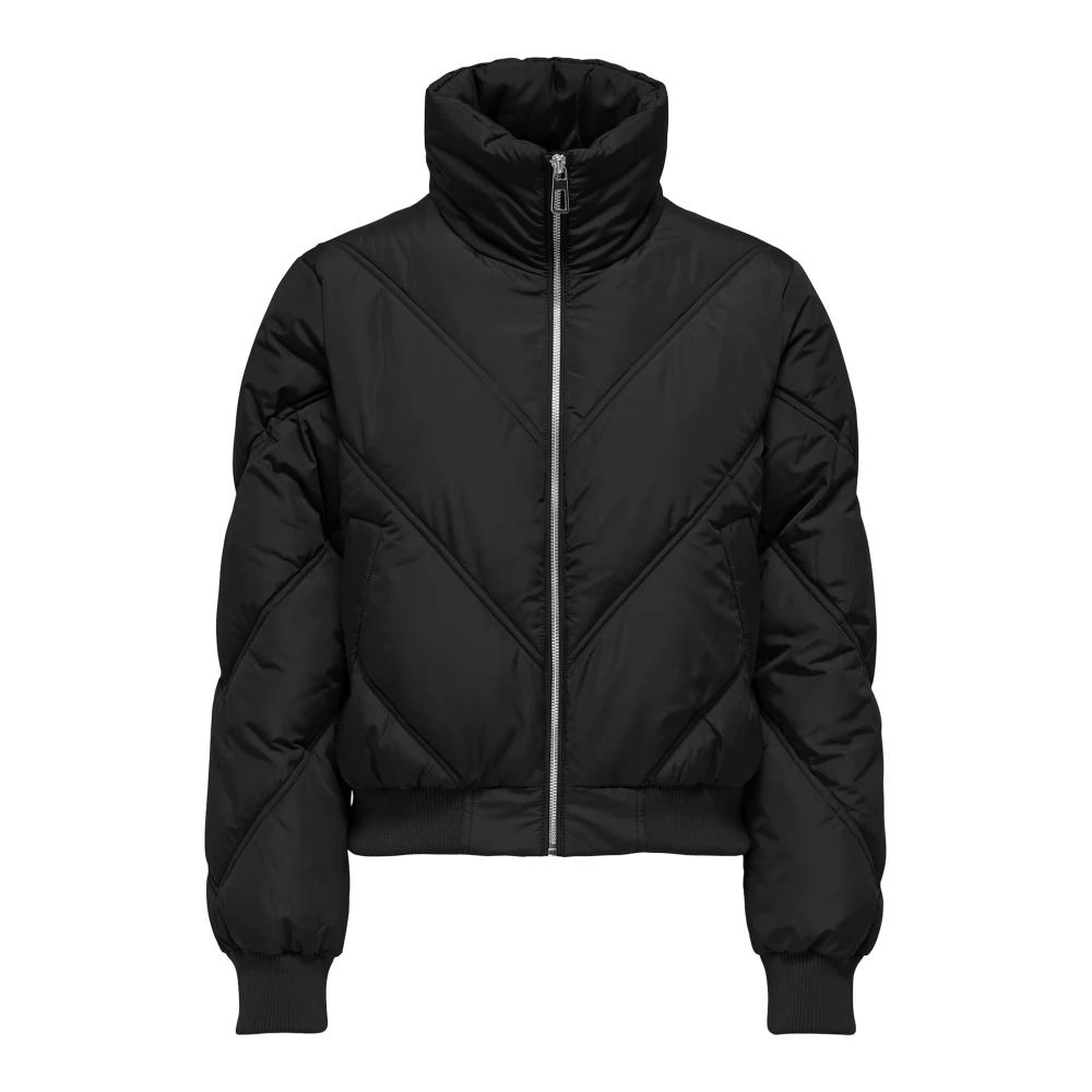 Only Tamara Gewatteerde Jas Black Dames