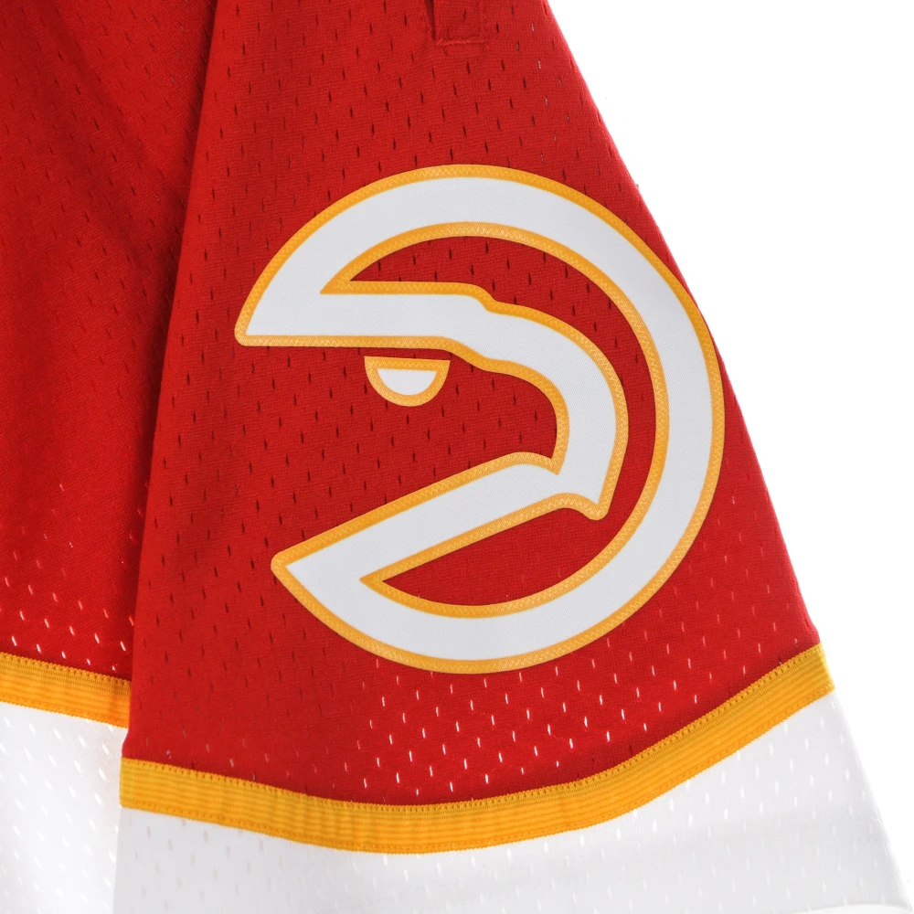 Mitchell & Ness NBA Swingman Shorts 1986 Atlanta Hawks Multicolor Heren