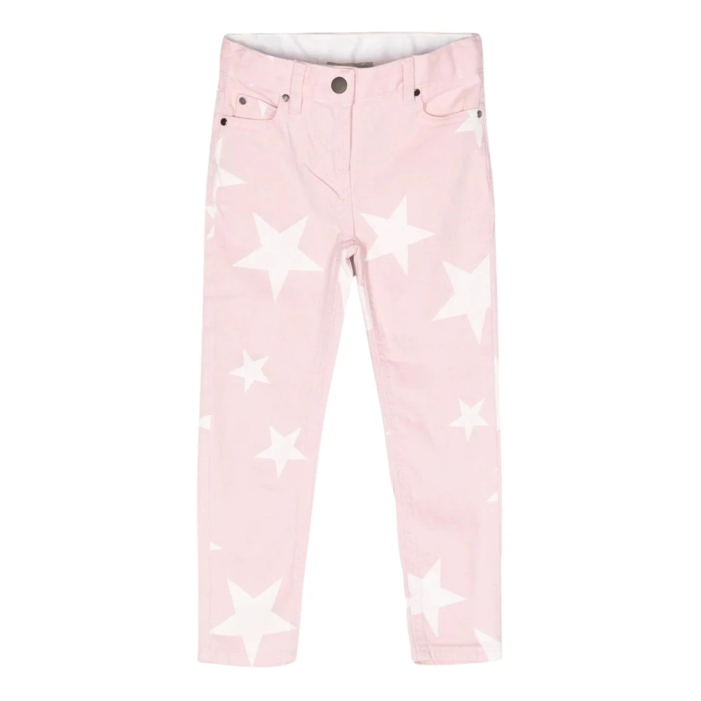 Stella McCartney Rosa Barn Stjärntryck Jeans Pink, Flicka