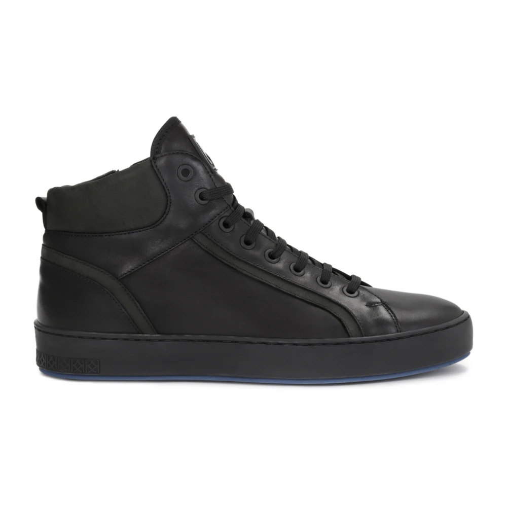 Kazar Zwarte sneakers voor mannen.Dit product valt groot uit. Heren Schoenen