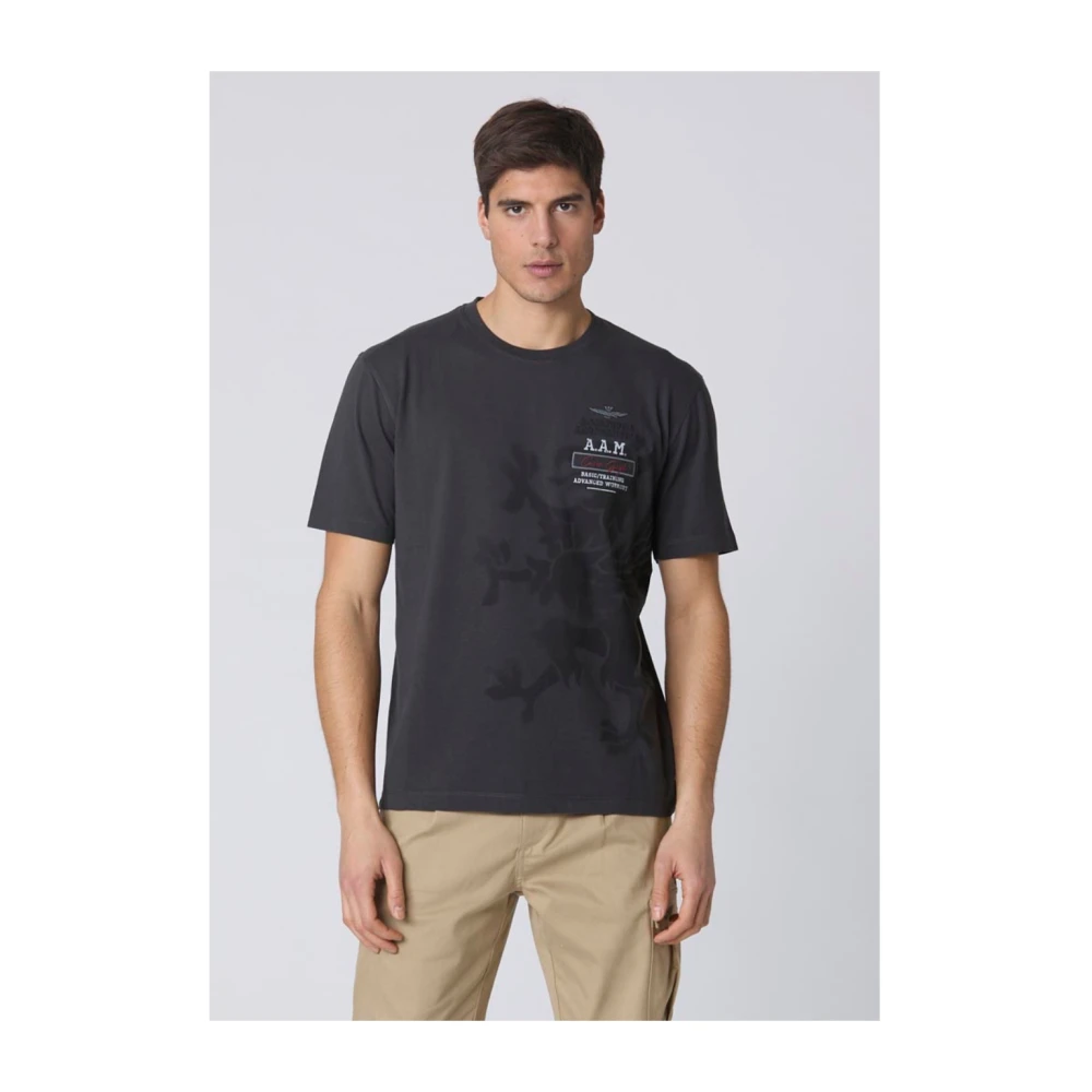 aeronautica militare T-Shirts Blue Heren