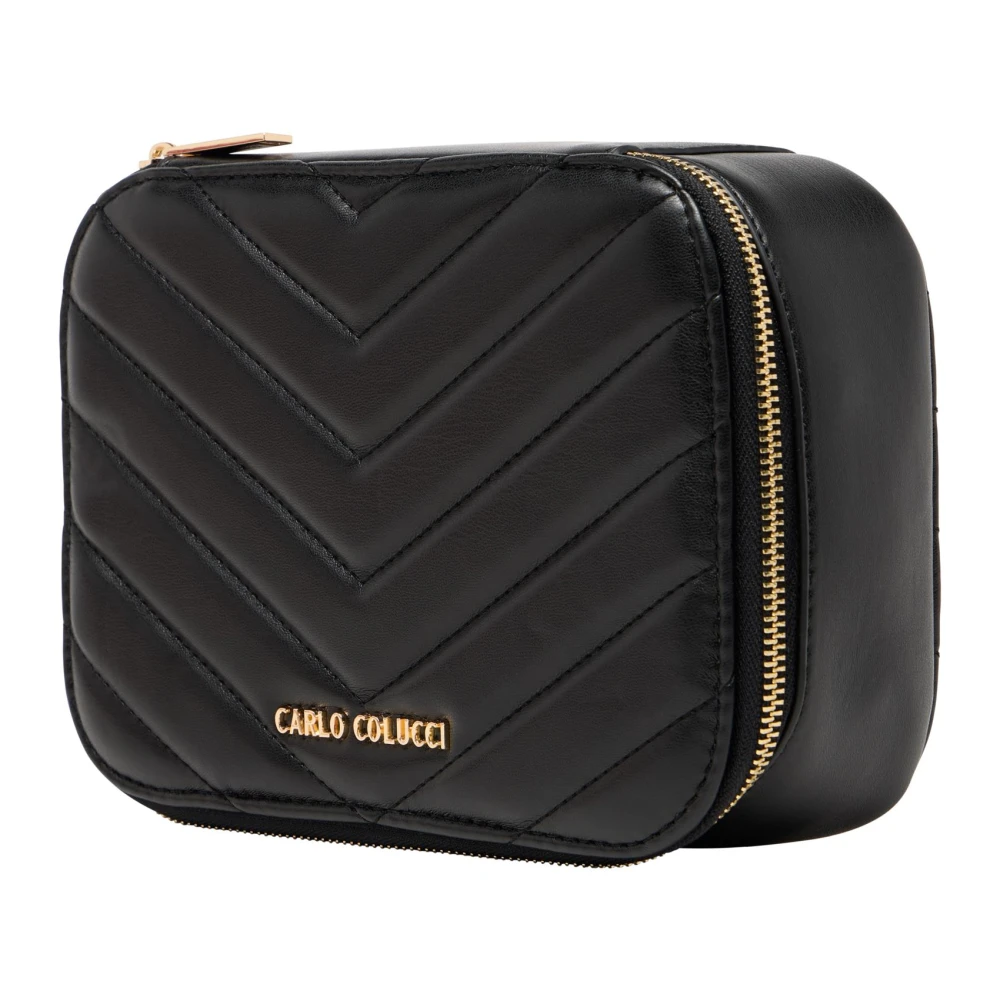 carlo colucci Gestikte Toilettas Black Dames