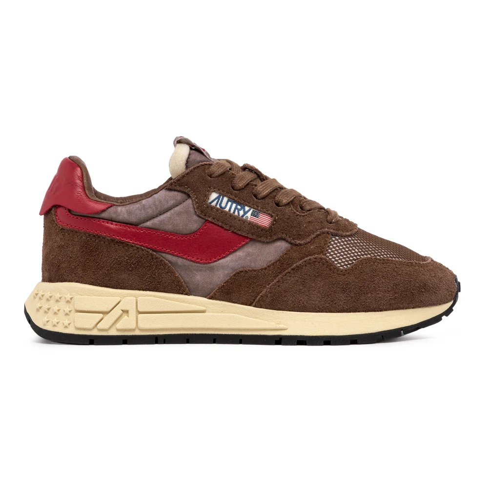 Autry Reelwind Sneakers Brown, Dam