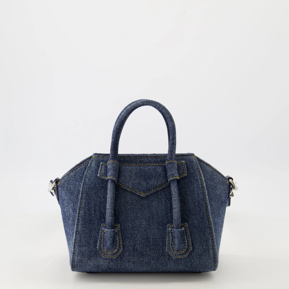 Givenchy Antigona Toy Lock Tas Blue Dames