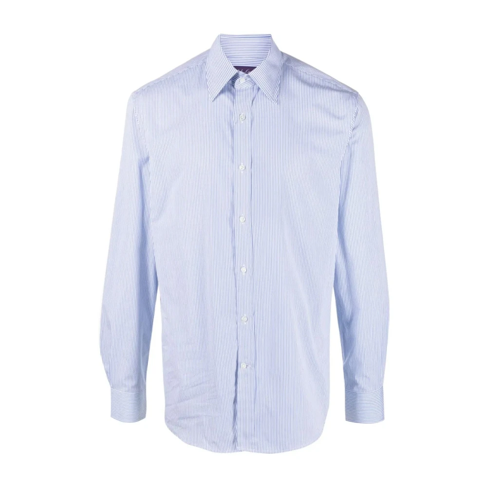 Ralph Lauren Casual Overhemdjurk met Lange Mouwen Blue Heren