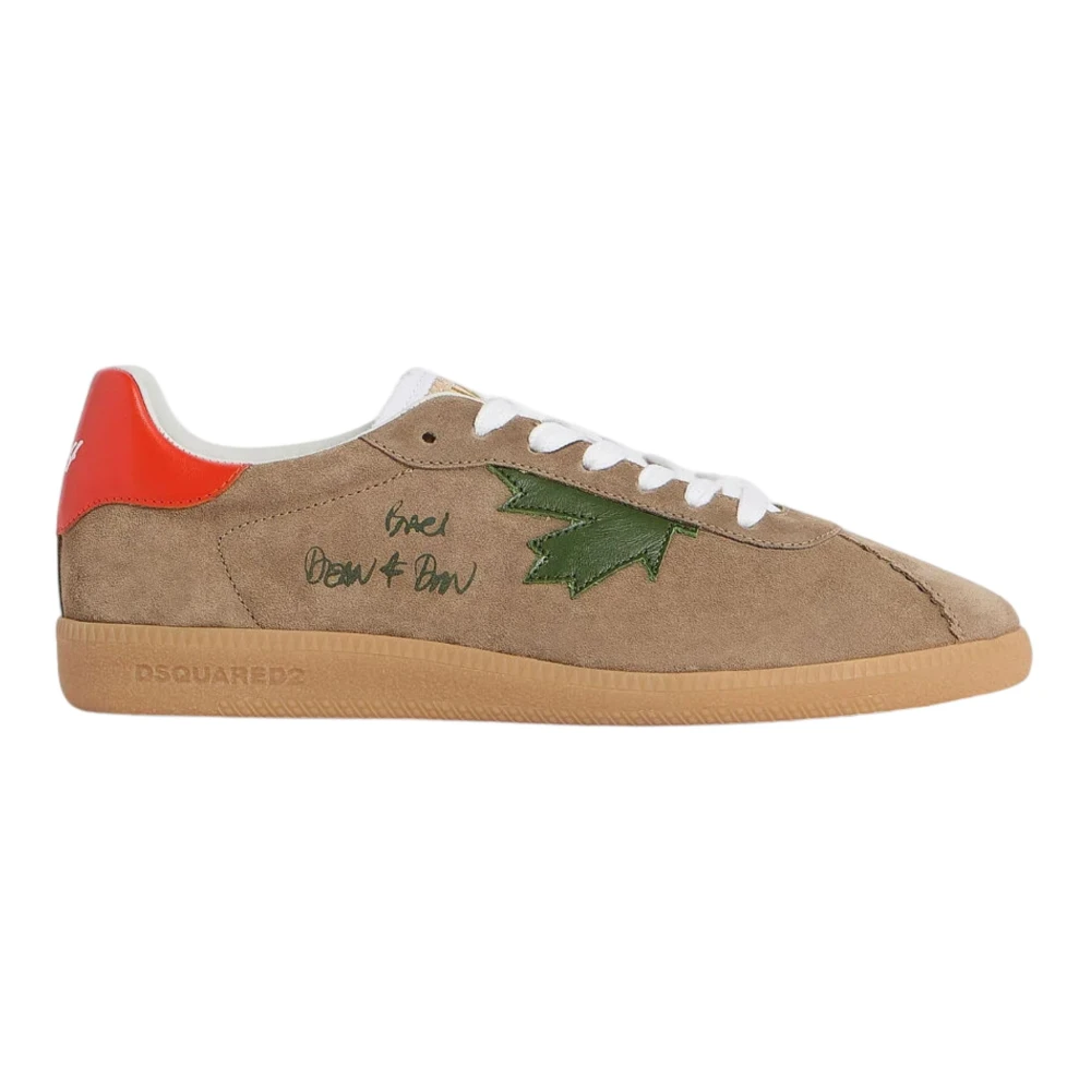 Dsquared2 Men's Brown Sneakers, 8 Uk, Trainers