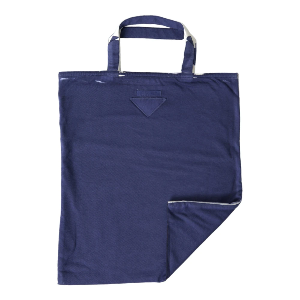 Prada Stijlvolle Blauwe Tote Tas voor Chique Uitjes Blue Dames
