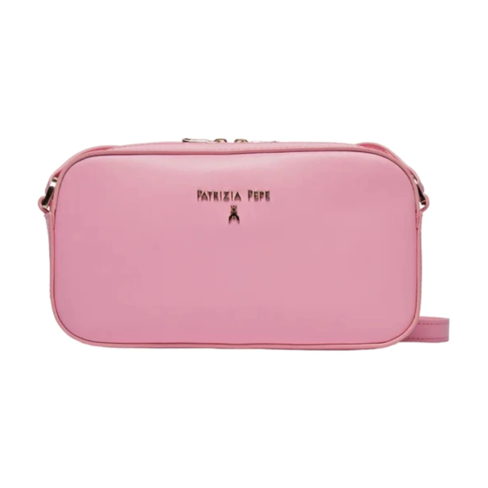PATRIZIA PEPE Stijlvolle Crossbodytassen voor Dagelijks Gebruik Pink Dames