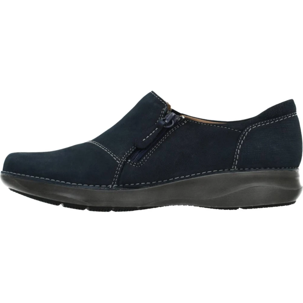 Clarks Loafers Blue, Dam