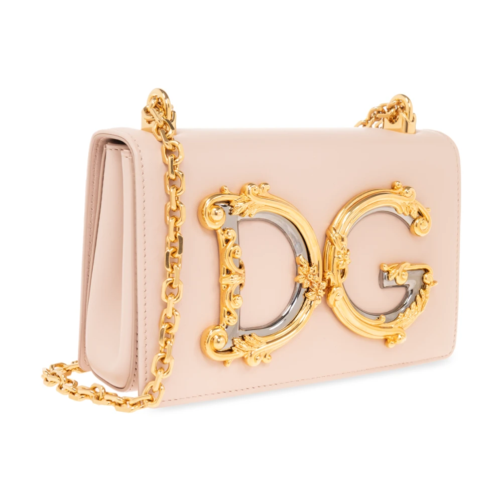 Dolce & Gabbana DG Girls schoudertas Pink Dames