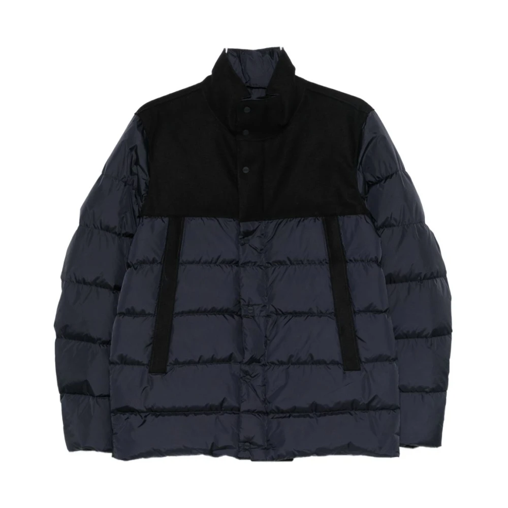 Herno Men's Blue Winter Jackets, L, Down Jacket