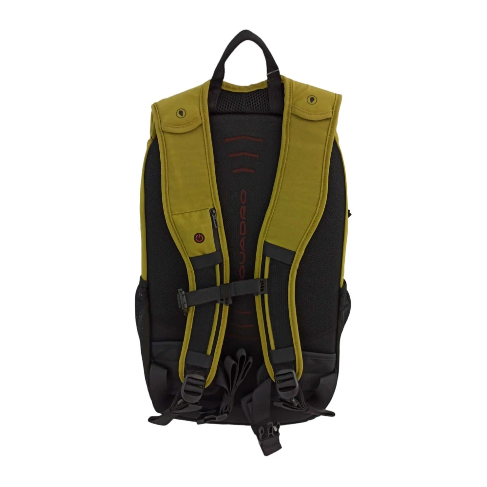 Piquadro Stijlvolle Rugzak voor Dagelijks Gebruik Green Unisex