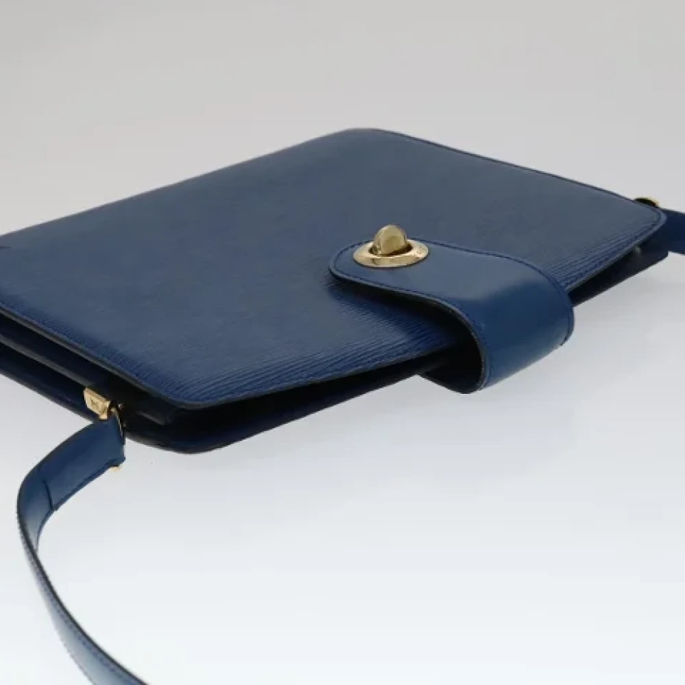 Louis Vuitton Vintage Pre-owned Leather louis-vuitton-bags Blue Dames