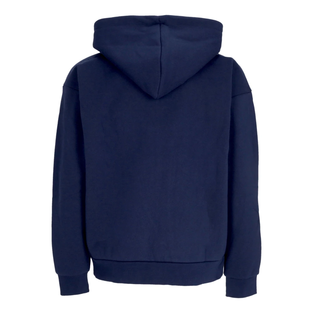 Obey Navy Zip Hoodie met Voorzak Blue Heren