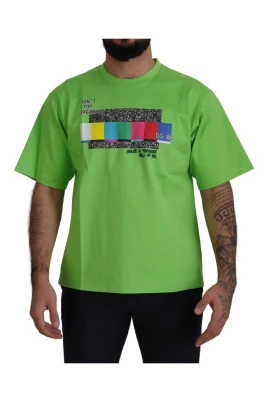 Grön DG CHANNEL Top T-shirt