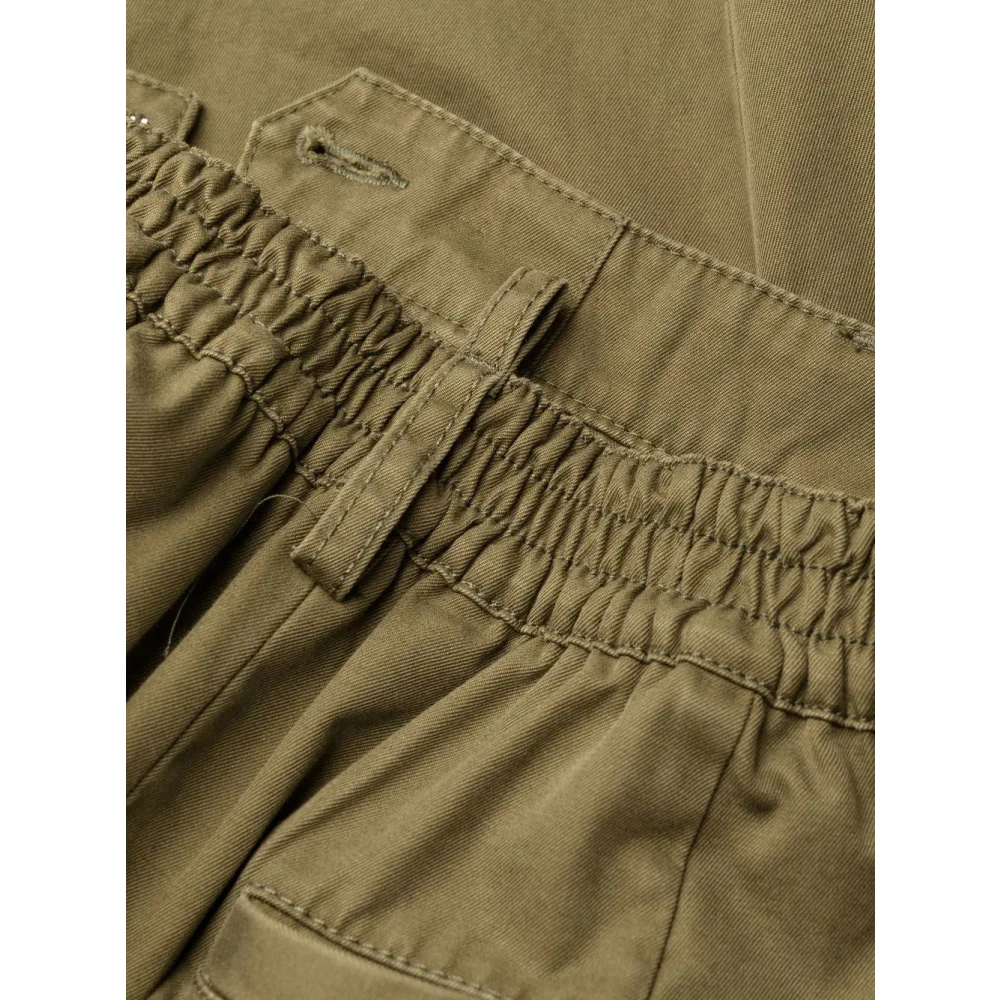 Dsquared2 Groene Casual Katoenen Broek Green Dames